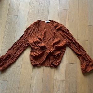 Monday Swimwear Wrap Top (Tahiti Tie Top).